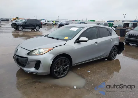 2012 Mazda Mazda3 I Touring z USA, uszkodzony, nr VIN JM1BL1L73C1655881